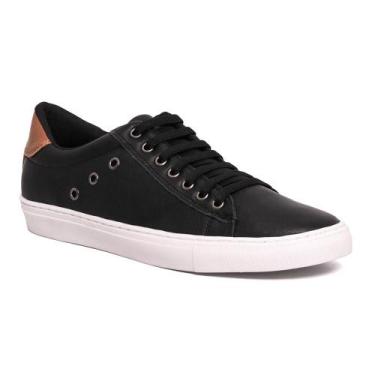 Imagem de Tênis masculino Sapatênis couro casual barato moda tendencia - Oldsen,