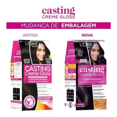 Imagem de Coloração Casting Creme Gloss L'Oreal 100 Preto Noite