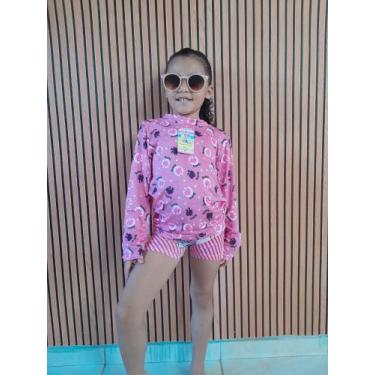 Imagem de Blusa proteção solar infantil menina - MCK Kids, PP
