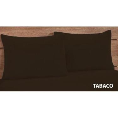 Imagem de 1 Fronha Travesseiro 90cmx50cm Percal Com Zíper 180 fios - Dryka Enxov