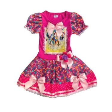 Imagem de Vestido Festa Junina Balão Lindo do Tamanho 2 ao 14 a pronta entrega -