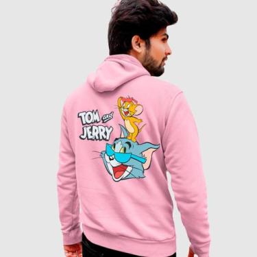 Imagem de Blusa Moletom Genuine Grit Masculina Estampada Algodão 30.1 Tom e Jerr