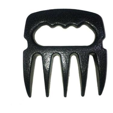 Imagem de Garra De Urso Grande Com Suporte Para Churrasco - Funditex, Prata