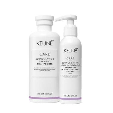 Imagem de Kit Keune Care Blonde Savior Shampoo + Leave-In (2 produtos) - Keune H