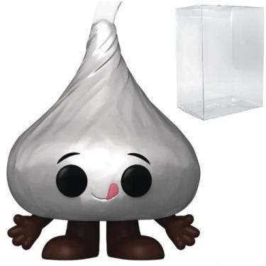 Imagem de cones de an ncios: Hershey Hershey Kiss [Kisses] Funko Pop! Boneco de vinil (com capa protetora Pop Box compat vel)