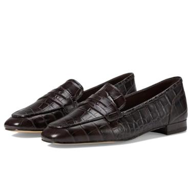 Imagem de Cole Haan Mocassim feminino Tarese macio, Estampa Crock Chocolate Escuro, 41