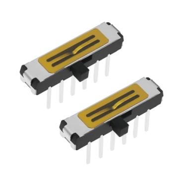 Imagem de YINETTECH 2 peças de substituição para fone de ouvido liga/desliga, compatível com fone de ouvido para jogos Logitech G933 G933 G935 G635 peças de substituição do botão liga/desliga