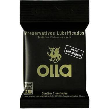 Imagem de Preservativo Lubrificado c/ 3 unidades - Olla