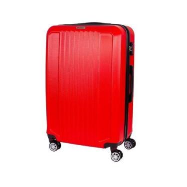 Imagem de Mala De Viagem Grande 32kg 4 Rodas Travelux St.Moritz G, Vermelho
