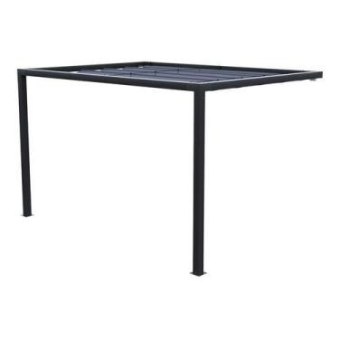 Imagem de Pergolado De Alumínio - 350x260x220cm - Peça Versátil - Naterial