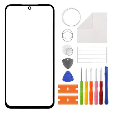Imagem de Duotipa [Novo] Substituição do painel de vidro frontal para Samsung Galaxy S23 FE-6,4 polegadas, substituição da tela de vidro frontal com kit de ferramentas de reparo OCA - sem tela LCD e