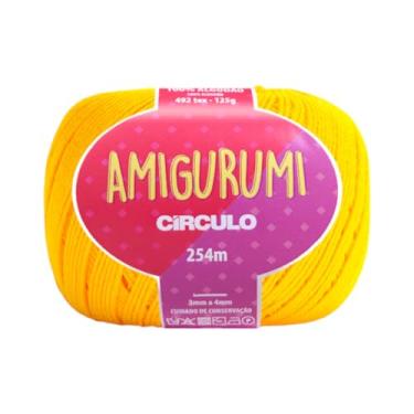 Imagem de Fio Amigurumi Linha Novelo 254m 125g 1289 CANARIO