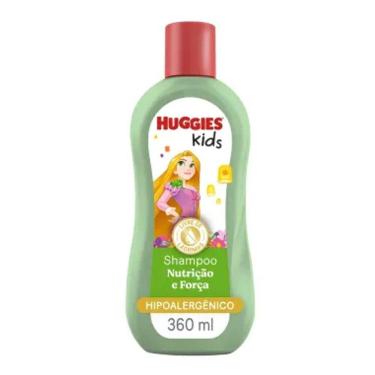 Imagem de Shampoo Huggies Kids Enrolados Nutrição e Força Cabelos Fortes da Raiz as Pontas 360ml