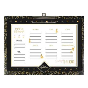 Imagem de Prancheta com planner semanal Princesa - dac
