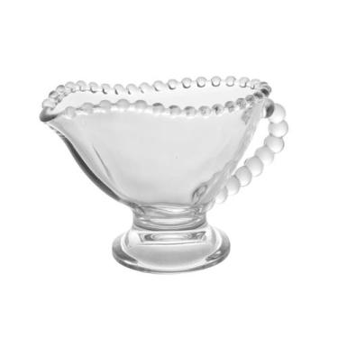 Imagem de Molheira de Cristal Pearl Bolinha Transparente 140ml Wolff
