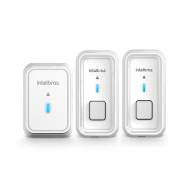 Imagem de Campainha sem fio CIB 101 Intelbras para atender 2 entradas
