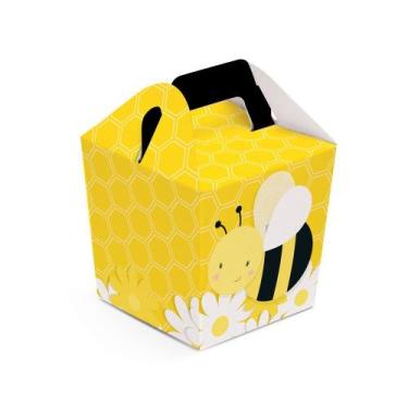 Imagem de Caixa Para Lembrancinha - Festa Abelhinha - 08 unidades - Cromus - Riz