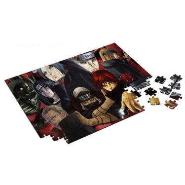 Imagem de Quebra Cabeça Personalizado 60 Peças Akatsuki Personagens - Pomps Geek