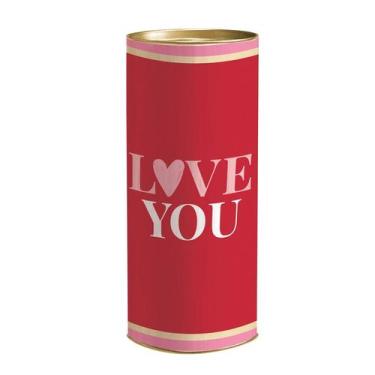 Imagem de Lata para Presente Rígida - Love You  - 1 unidade - Cromus - Rizzo, P 