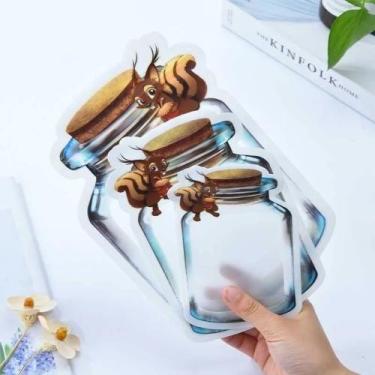 Imagem de Kit 6 Sacos Herméticos Zip Lock Embalagem Reutilizável  - Loja Coisari