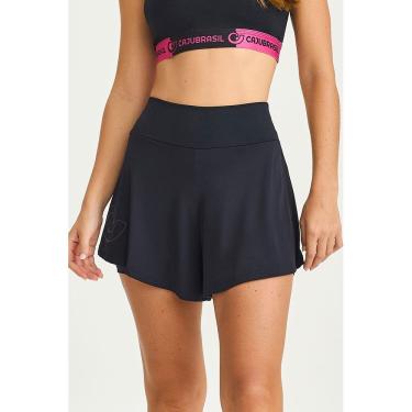 Imagem de Short Duplo com Silk Cajubrasil Preto