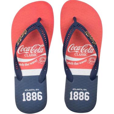 Imagem de CHINELO COCA COLA CLASSIC WAVE MASCULINO-Masculino