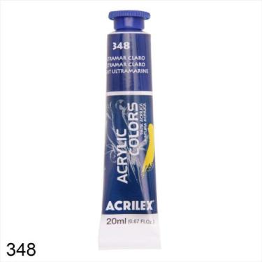 Imagem de Tinta acrilica Acrilex ultramar claro 348 20ml
