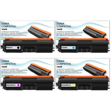 Imagem de KIT 04 TN419 Toner compatível Com brother - Digital Qualy