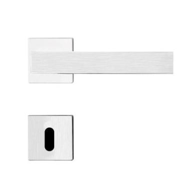 Imagem de Fechadura Interna Aço Inox MI610 ST2 R244 55mm Roseta Escovada Linea I