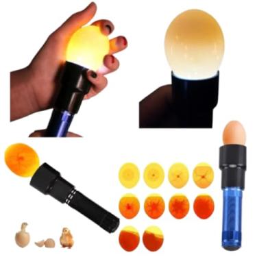 Imagem de Lanterna Ovoscopio Para Chocadeira Verificar Ovos Galados