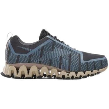Imagem de Reebok Tênis masculino ZigWild Trail 6, Cinza 6/Sft Slate/Classic Bege, 39