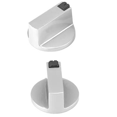 Imagem de Botões de Fogão, Botões de Fogão a Gás 2 Peças 6mm Botões de Substituição de Fogão a Gás para Fogão de Cozinha, Fogão a Gás, Forno, Fogão Elétrico