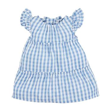 Imagem de Mud Pie Mini vestido Bardot para bebês meninas, Mini Bardot, 3-6 Meses
