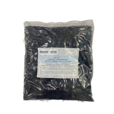 Imagem de CARVÃO ATIVADO GRANULADO CASCA DE COCO - 1 KG