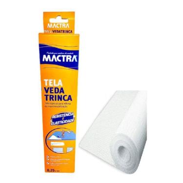 Imagem de Tela Vedatrinca Impermeabilização 25Cm X 5M Mactra