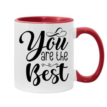 Imagem de SpreadPassion Você é a melhor caneca de café, presente para namorado e namorada, ideia de presente de dia dos namorados, presente para marido e esposa, ideia de presente de aniversário do dia dos