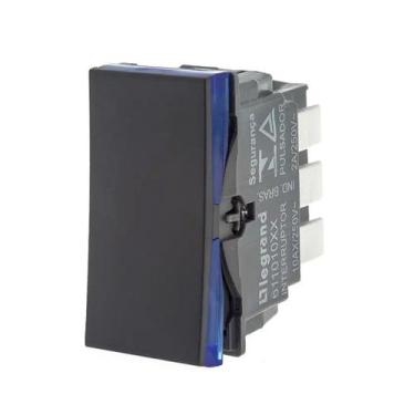 Imagem de Interruptor Parale 10a 250v B.automatico 1m Preta 611011pt - LEGRAND P