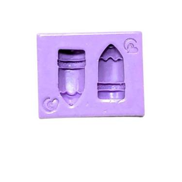 Imagem de F1827 molde de silicone lápis confeitaria biscuit - Confeitaria dos Mo