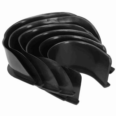 Imagem de Revestimento de Bolso de Mesa, Borracha Preta de 4set e Bilhar Plástico Revestimentos de de Bolso de Bilhar de Revestimentos de Mesa para Mesas de Piscina Doméstica e