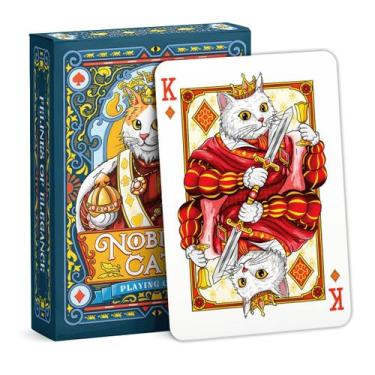 Imagem de Cartões de Baralho 99FOX Noblific Cats - Para Adultos, Adolescentes e 