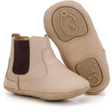 Imagem de Bota Infantil Feminina Masculina Botina Baby Capelli Boots Creme 17, 1