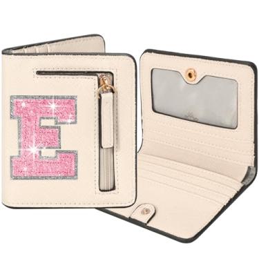 Imagem de OYLOLA Presentes de Natal para meninas adolescentes carteira RFID mulheres presente de aniversário para meninas 4 5 6 7 8 9 10 11 12 13 anos de idade meninas moda moda meninas presentes, Bege, E