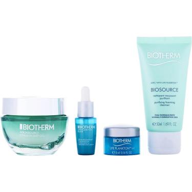 Imagem de Kit Presente Unisex Biotherm Biosource Presente: Aquasource Hyalu Plump-4Pcs