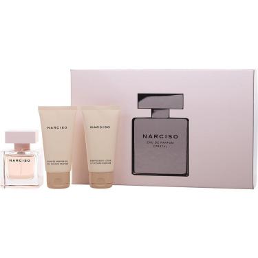 Imagem de Perfume Feminino Narciso Rodriguez Cristal EDP Spray 50 Ml&Loção Corporal Gel Banho (Christmas 2023 Edição)