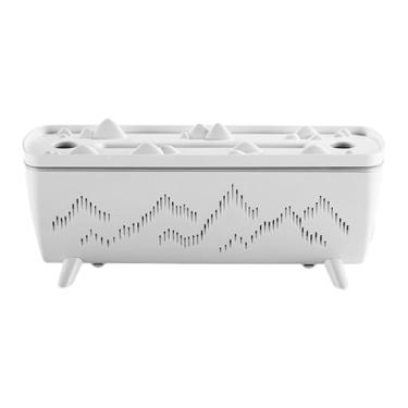 Imagem de Bothyi Umidificador difusor de, umidificador de mesa com proteção de desligamento automático, de 3 cores, 2 modos, pessoal, silencioso, difusor, Branco