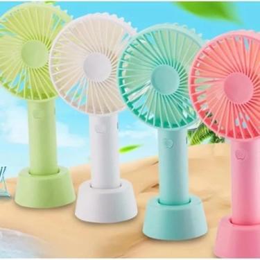 Imagem de Ventilador Portátil de Mão, com Suporte!