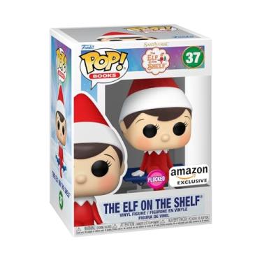 Imagem de Funko Pop! Books: Elf on The Shelf- Elf (Flocked), Amazon Exclusive