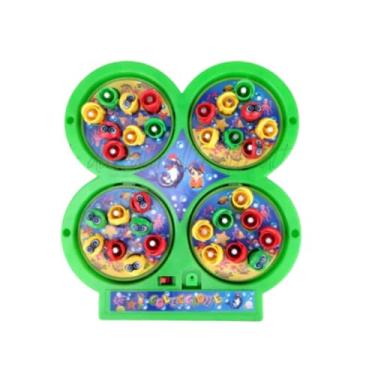 Imagem de Brinquedo Jogo Pega Peixe Pesca Maluca Pescaria Infantil Criança Adulto Diversão MIURI