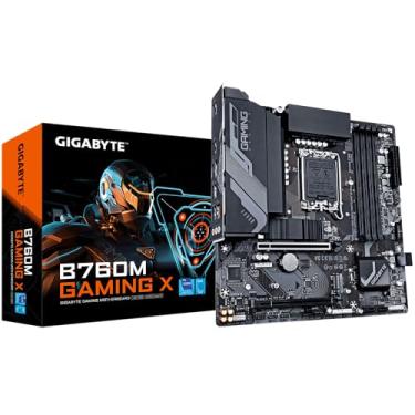 Imagem de Placa Mãe Gigabyte B760M GAMING X (LGA 1700/4xDDR5/HDMI/DP/M.2/USB 3.2)