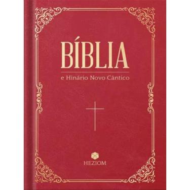 Imagem de Bíblia E Hinário Novo Cântico - Vinho (Ara)